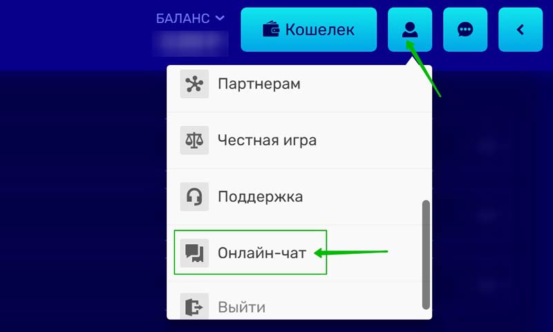 Лайв чат на сайте